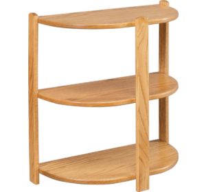 Small 3 Tier Half Round Stand