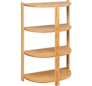 Small 4 Tier Half Round Stand