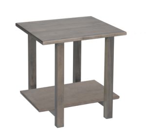 Hilton End Table with Wood Table