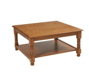 Traditional Square Coffee Table