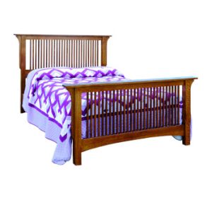 Empire Mission Spindle Bed