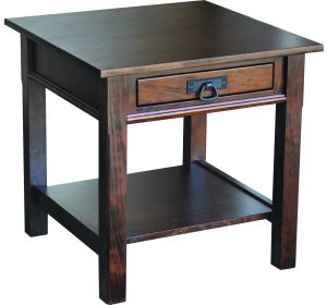 Old World Mission End Table
