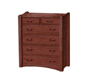 Arched 6 Drawer Chest