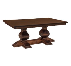 Estate Oval Single Pedestal Table