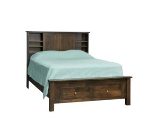Classic Shaker Bookcase Bed
