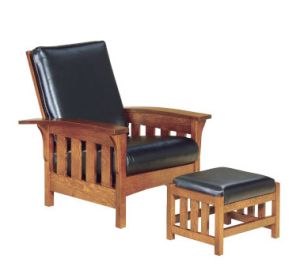 Bow Arm Morris Slat Chair