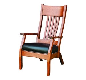 Captain Mission Lounge Chair