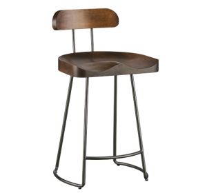 Decker Counter Stool with Back