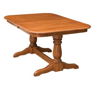 Dutch Double Pedestal Table