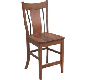 Eagle 24" Bar Chair with Iron