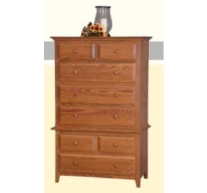 English Shaker Chest on Chest