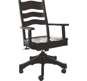 La Salle Desk Chair w/ French Country Legs