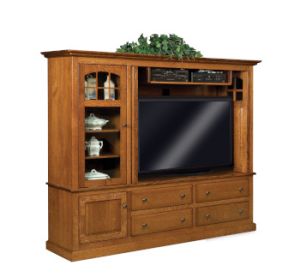Forks Contemporary Mission Media Cabinet