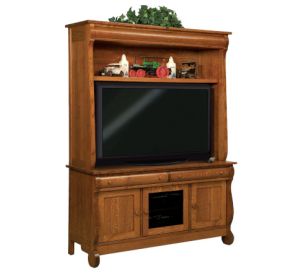Old Classic Sleigh Media Cabinet