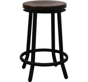 24" Gannet Swivel Bar Stool