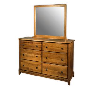 Harford 6-Drawer Dresser & Mirror