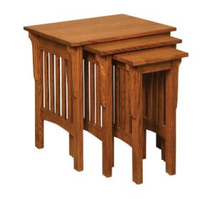 Corbel Mission Nesting Table Set