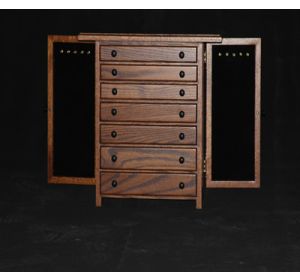 7-Drawer Jewelry Chest w/ Wings