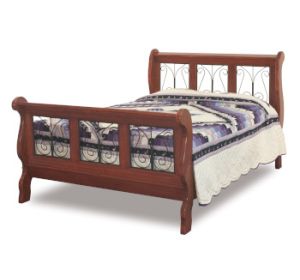 Classic Wrought Iron Sleigh Bed