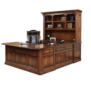Jefferson U-Shape Desk & Hutch