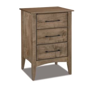 Atlantic 3 Drawer Nightstand