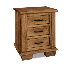 Burlington 3 Drawer Nightstand