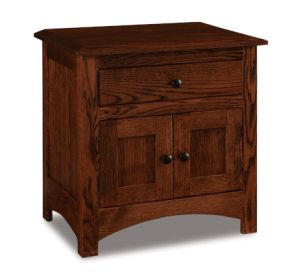 Finland 1 Drawer 2 Door Nightstand