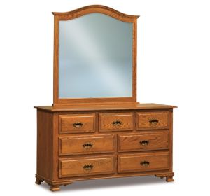 Heritage 7 Drawer Dresser & Mirror