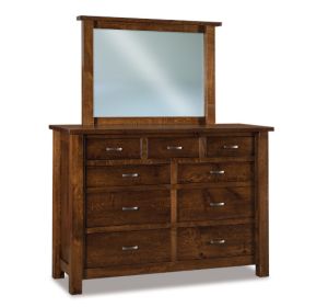 Heidi 9 Drawer Dresser & Mirror