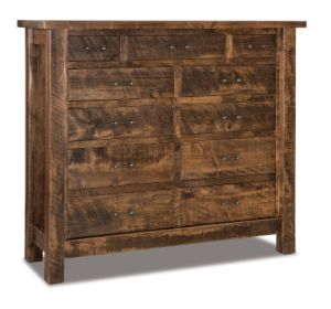Houston 11 Drawer Double Chest