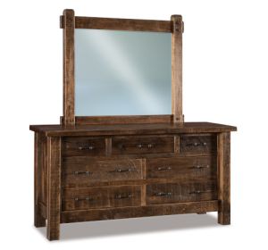 Houston 7 Drawer Dresser & Mirror