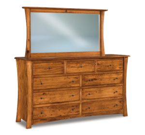 Matison 9 Drawer Dresser & Mirror