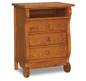 Old Classic Sleigh 3 Drawer Nightstand