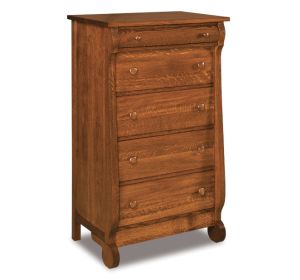 Old Classic Sleigh 5 Drawer Chest