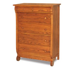 Old Classic Sleigh 6 Drawer Chest