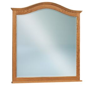 Stick Mission Beveled Arch Crown Mirror