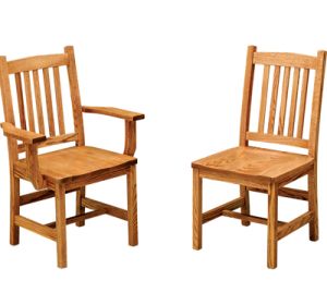 Logan Arm  & Side Chair (Desk Chair option available)