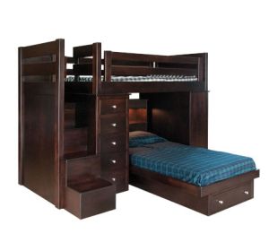 Loft Bed with Steps