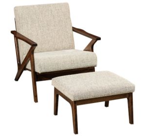 Malaya Chair & Footstool