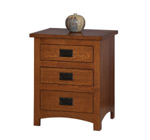 Michael's Mission 3-Drawer Nighstand