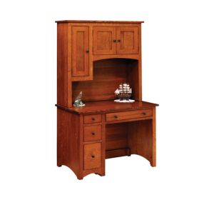 Modern Shaker Student Desk W/ Hutch