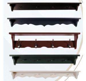 Painted Shelves/Coat-n-Caps