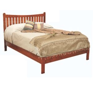 Portland Bed w/ low footboard