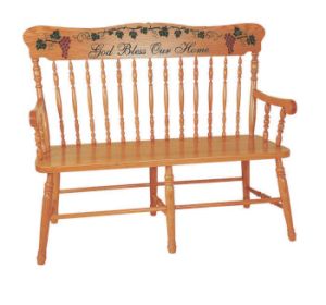 Pressback Bench