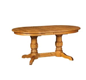 Preston Double Pedestal Table