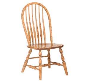 Bent Feather Bow Side Chair