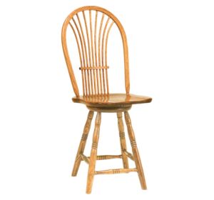 Country Sheaf High Base Swivel Barstool