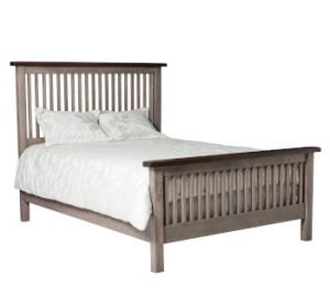 Sawyer Wood Slat Bed