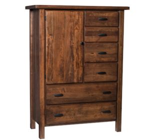 Sawyer Wood 44 1/2" Door Chest