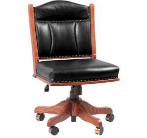 Side Desk Chair w/ Low Back